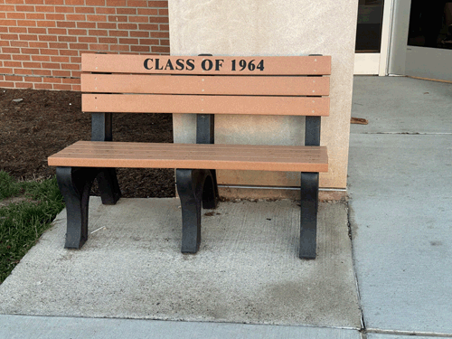 Bench given by Class of 1964